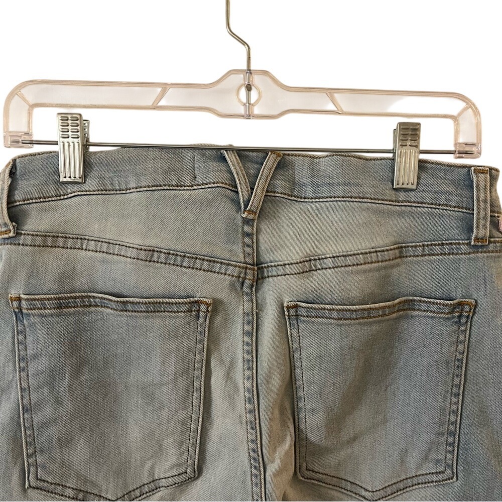 Veronica Beard High Rise Jeans Baby Boot Carolyn Ribbon Stripe‎ Aire 29/8 - Picture 13 of 14